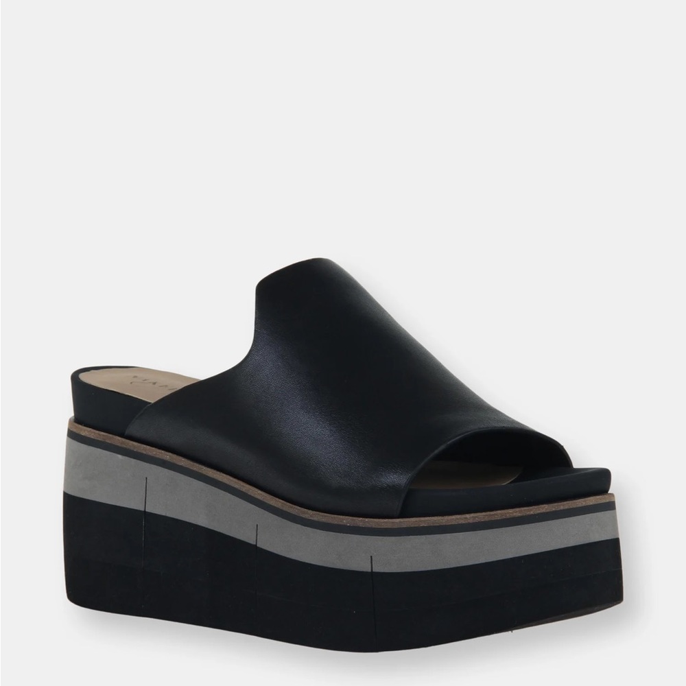 Naked Feet Platform Sandals black Sz 7.5